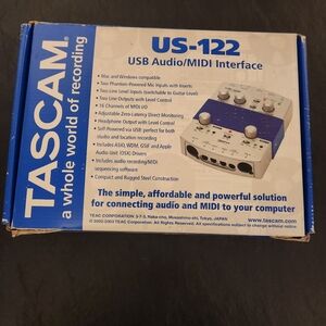 TASCAM US-122 USB Audio/MIDI Interface